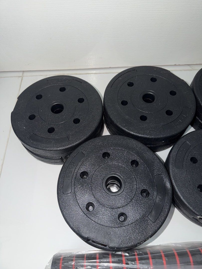 Plastic 30kgs Weights‼️ (Category: Weights & Dumbbells) located in Las Pinas. Submitted by techietechtrove (Listing ID 1447804198, Image 3). Description: Plastic 30kgs Weights‼️.