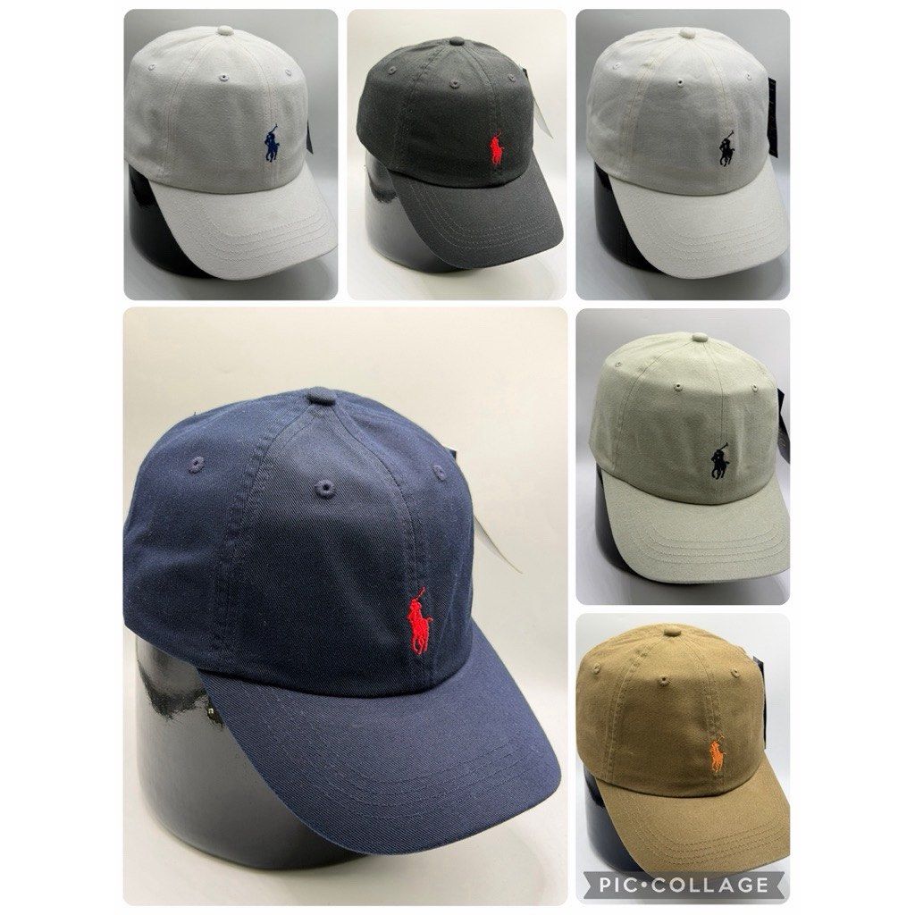 Polo Ralph Lauren Baseball Cap - Various Colors Available (Category: Caps & Hats) located in Manila. Submitted by useyourcommonsense (Listing ID 1447862649, Image 2). Description: - Classic Polo Ralph Lauren baseball caps - Made from durable cotton twill - Adjustable strap for a comfortable, customized fit - Features iconic embroidered Polo logo on the front - 'POLO' text embroidered on the back - Available in a variety of colors - Ideal for ever