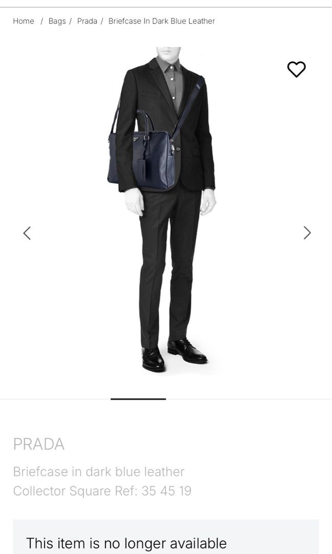 PRADA SAFFIANO LEATHER BRIEFCASE BLACK (Category: Luxury Bags & Wallets) located in Taguig. Submitted by thehookv1 (Listing ID 1447776591, Image 2). Description: PRADA SAFFIANO LEATHER BLACK BRIEFCASE 15x11 measured by inches USED VERY GOOD CONDITION (minor sign of usage only still smooth) MISSING SLING BAG ONLY NO INCLUSIONS 100% AUTHENTIC CAN SEND COMPLETE DETAILS TAGUIG DM ME .