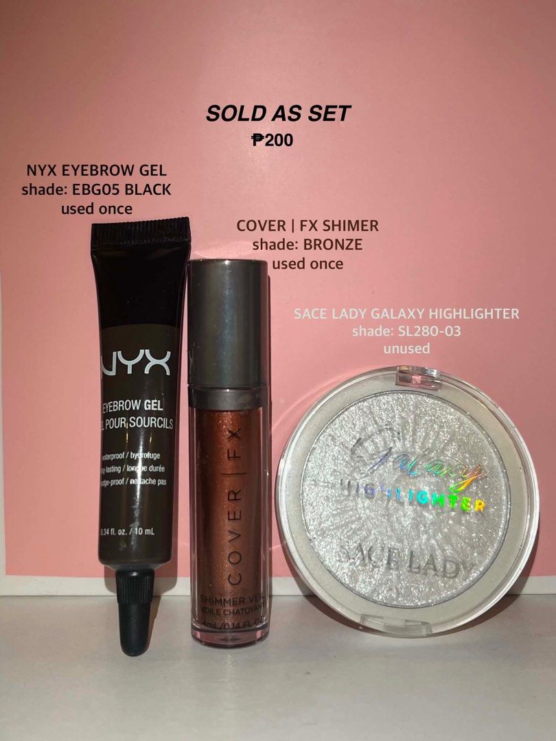 PRE LOVED MAKE UP FOR SALE (Category: Makeup) located in Bacolor. Submitted by xoxo_9756 (Listing ID 1447781966, Image 1). Description: .