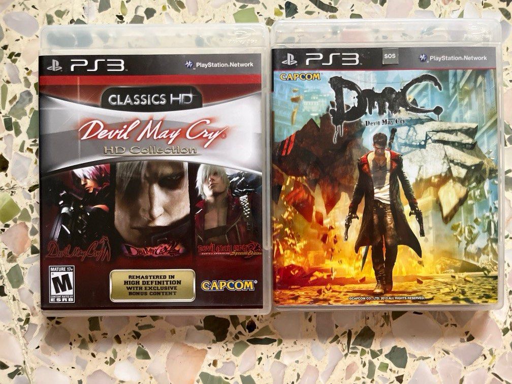 PS3 Devil May Cry Bundle (Category: PlayStation) located in Singapore. Submitted by madtheory (Listing ID 1447752161, Image 1). Description: NEGO, LOWBALLERS, AND RUDE USERS WILL BE REPORTED AND BLOCKED Collection at clementi Mailing $3 with track number Door to door delivery island wide $25 Please note that for unregistered mailing that I am not liable for any loss or damage. Please note that all goods sold are non-refundable or non-exchangeable