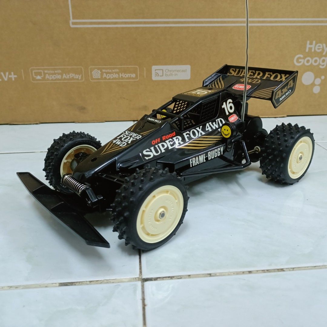RC NIKKO SUPER FOX 4WD 1986 (Category: Toys & Games) located in Puchong. Submitted by ryzalr2 (Listing ID 1447865064, Image 2). Description: Postage Dfod Jnt. Cod Puchong.
