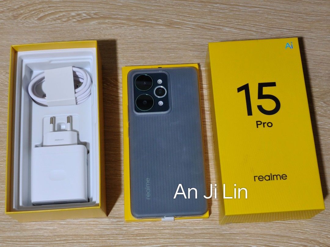 realme 15 Pro 5G 256GB (Category: Realme) located in Makati City. Submitted by anjelincloset (Listing ID 1447812611, Image 1). Description: FOR SALE: realme 15 Pro 5G Condition: •Opened only to check the unit and take photos • Never used • Complete with original box and accessories • Save compared to buying brand new! Specifications: • 6.8" AMOLED 144Hz Display • Snapdragon 7 Gen 4 Processor • 12GB RAM + 256GB Storage • 50MP OIS AI Rear Camera • 