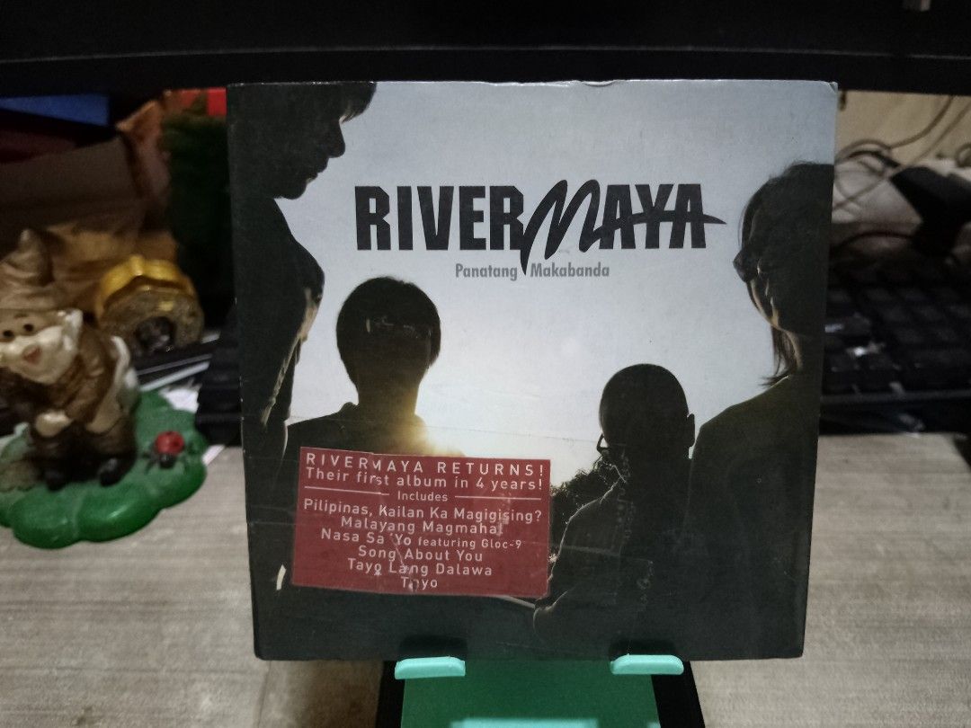 RIVERMAYA cd - Panatang Makabanda cd (Digipack album) (Category: CDs & DVDs) located in Valenzuela. Submitted by salvatore-888 (Listing ID 1447869193, Image 1). Description: 💽 RIVERMAYA cd - Panatang Makabanda cd (Digipack album) 💽 1000 Pesos (Fixed Priced Already) 💽 in Good Condition - (Perfect Sound Quality) 💽 Original cd album w/ Barcode. 💽 Via LBC ang shipping - FREE SHIPPING. 💽 Payment First Policy..