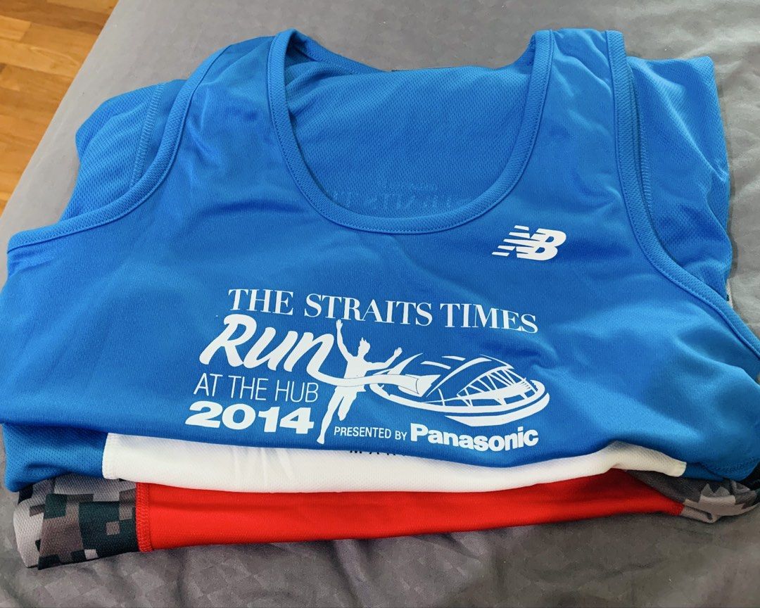 Running singlet (Category: Activewear) located in Singapore. Submitted by agnesfoolee (Listing ID 1447729513, Image 1). Description: Running singlet 3 pcs. - Comfortable and lightweight material - Ideal for races, training, daily wear. Self collect at Punggol 821173. .