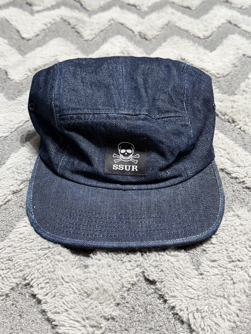 Ssur - Denim 5 Panel Hat (Category: Luxury Accessories) located in Cavite. Submitted by commoncourtesy (Listing ID 1447866200, Image 1). Description: Authentic .