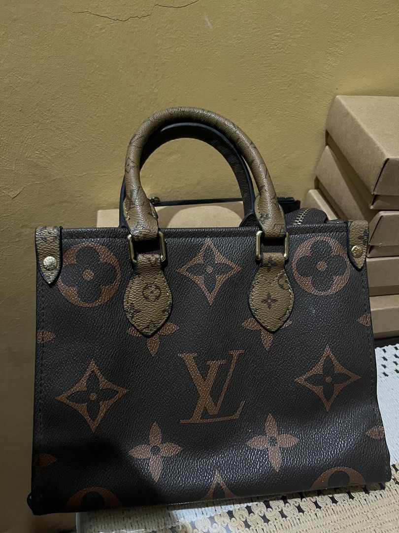 Mini Monogram Handbag (Category: Luxury Bags & Wallets) located in Bulacan. Submitted by heyitscg (Listing ID 1447776637, Image 2). Description: Mini Monogram Handbag 🤎 Preloved, in good condition. Bag only (no box or inclusions). PM if interested or if you want more actual photos. .