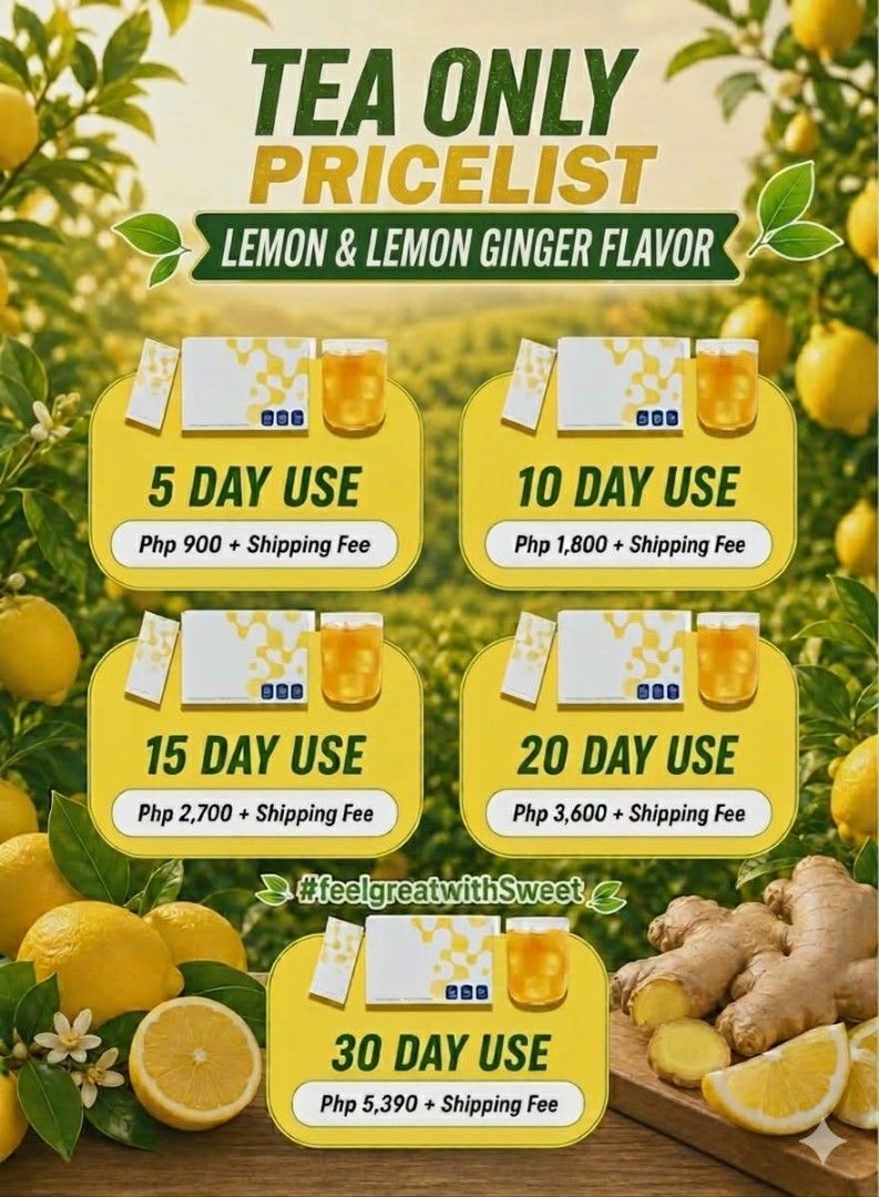 Tea(Unimate) Only (Category: Health Food, Drinks & Tonics) located in Binan City. Submitted by feelgreatwithsweet (Listing ID 1447841138, Image 1). Description: .