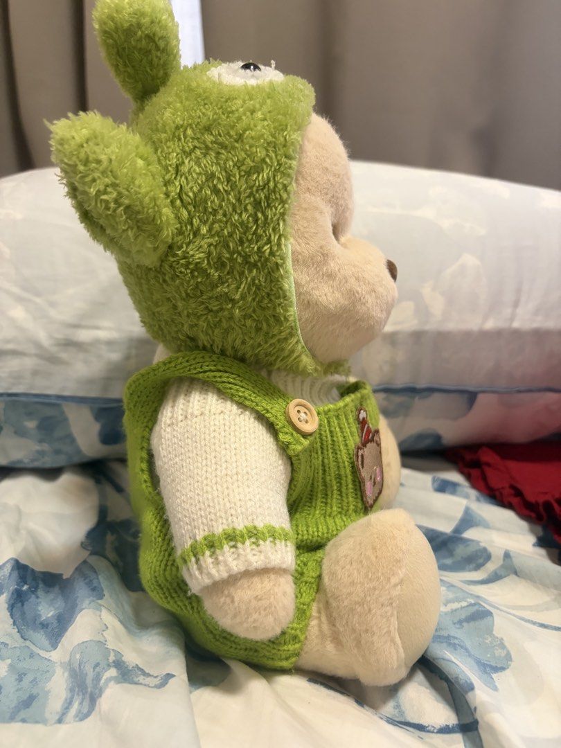 Teddy Tales / Get a hug Milktea 30cm Bear (Category: Plushies & Soft Toys) located in Cainta. Submitted by frannyyu (Listing ID 1447752782, Image 2). Description: 🎀 ABOUT THE ITEM - Comes with the clothes - No flaws !! - Movable Joints - Medium Size - Dm for questions, and more photos if sure buyer RFS: DECLUTTERING PAYMENT AND SHIPPING : 💰: GCASH / BANK TRANSFER 🚚 : LALAMOVE, J&T, GRAB, ETC. .