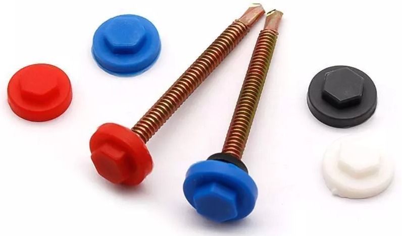 TEX SCREW CAP M8 HEX WATERPROOF PLASTIC RANDOM COLOR, 10-PCS per ORDER (Category: Electrical, Adaptors & Sockets) located in Quezon City. Submitted by besteinpc (Listing ID 1447748887, Image 1). Description: TEX SCREW CAP M8 HEX WATERPROOF PLASTIC RANDOM COLOR, 10-PCS per ORDER .FEATURES: 👉Product Name: Tex screw cap 👉Size: M8 👉Head type: Hexagon 👉Material: Plastic BENEFITS: 👉Waterproof cap to prevent roof water leakage 👉Heat and cold resis
