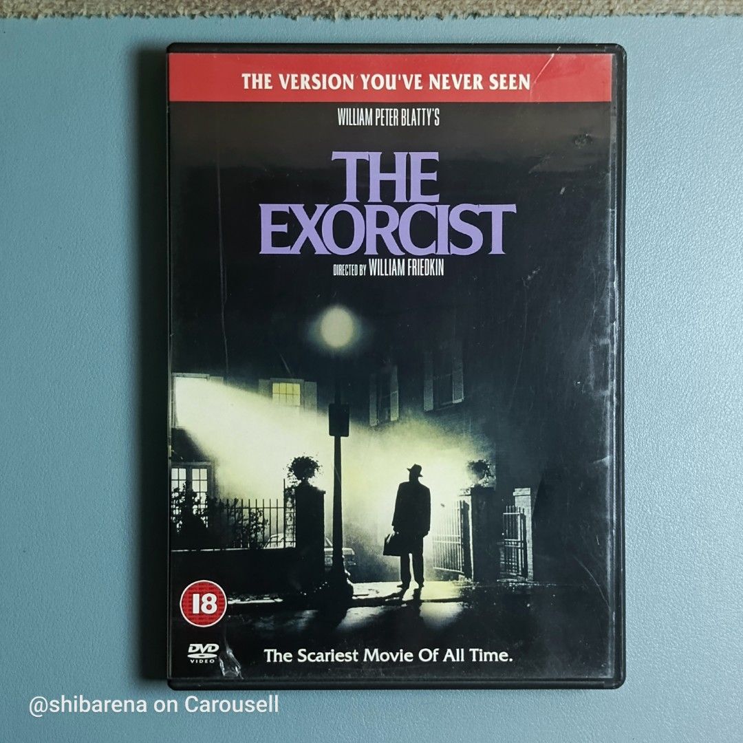 The Exorcist DVD - Region 2 PAL (Category: CDs & DVDs) located in Cebu City. Submitted by shibarena (Listing ID 1438268927, Image 1). Description: - The Exorcist DVD - Region 2 PAL (Pre-owned) - Directed by William Friedkin. - Includes Special Features ⚠️ Please ensure your DVD player supports Region 2 (PAL) before purchase..