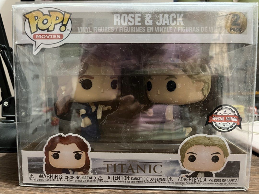 Titanic Funko Pop Rose and Jack (Category: Designer & Blind Box Toys) located in San Isidro. Submitted by lariz (Listing ID 1447684853, Image 1). Description: .