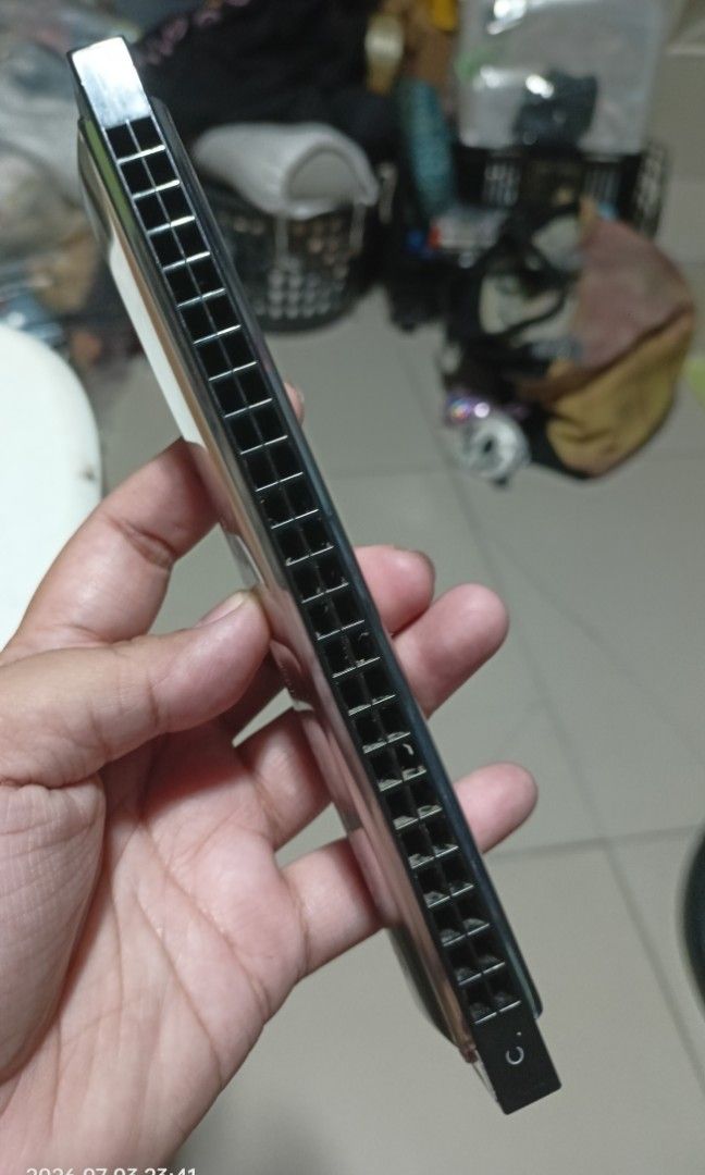 Tombo Harmonica 24 7inches (Category: Musical Instruments) located in Bacoor. Submitted by raket_projects (Listing ID 1447677273, Image 2). Description: P350 only Tombo Harmonica 24 7inches 🩷 As is what u see is what u get 🩷 What You See Is What You Get 🩷 Clean And Fresh #japansurplus #aulos #yamaha #tombo #fluterecorder #harmonica #musicalinstruments #instruments #music #windinstruments.