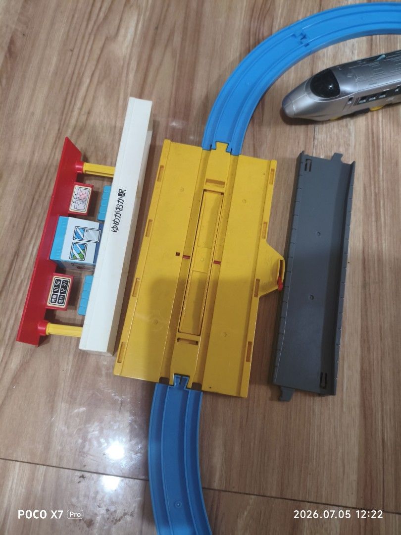 Tomica Plarail Doraemon Train Set (Category: Vehicle & Diecast Models) located in Baguio. Submitted by baguiobeans (Listing ID 1447710486, Image 3). Description: WYSIWYG - Fun Tomica Plarail train set featuring Doraemon. - Includes various train cars and track pieces. - Comes with a station building. - Ideal for Doraemon and train enthusiasts. - Lets you build your own railway adventure!.
