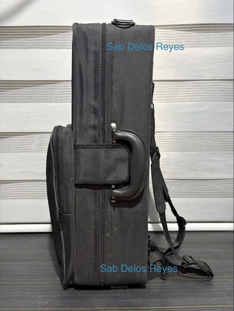 Trumpet Case J. Michael (Category: Musical Instruments) located in Manila. Submitted by musicman12 (Listing ID 1447802145, Image 2). Description: TRUMPET : GIG BAG BRAND : J.MICHAEL Japanese Technology BACKPACK STYLE Lightweight : Condition : Used!!! Good Condition!!!.