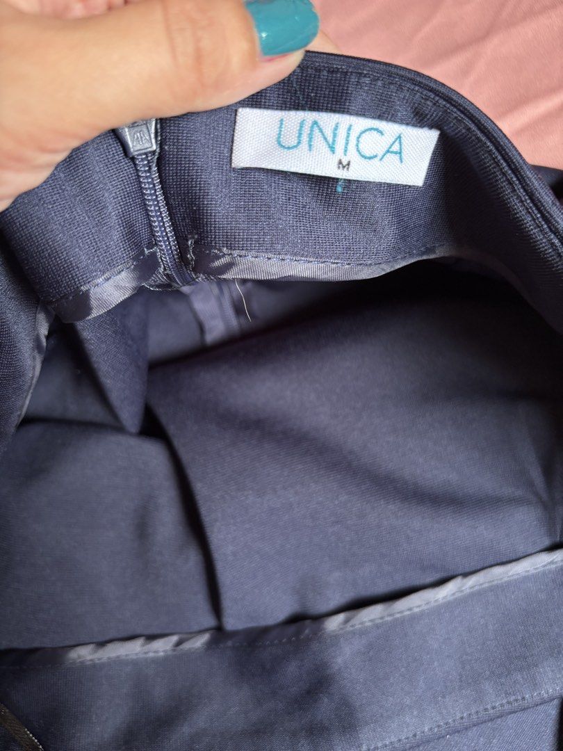 Unica office skirt (Category: Skirts) located in San Juan City. Submitted by ywkly (Listing ID 1447716360, Image 2). Description: With zip at the back.