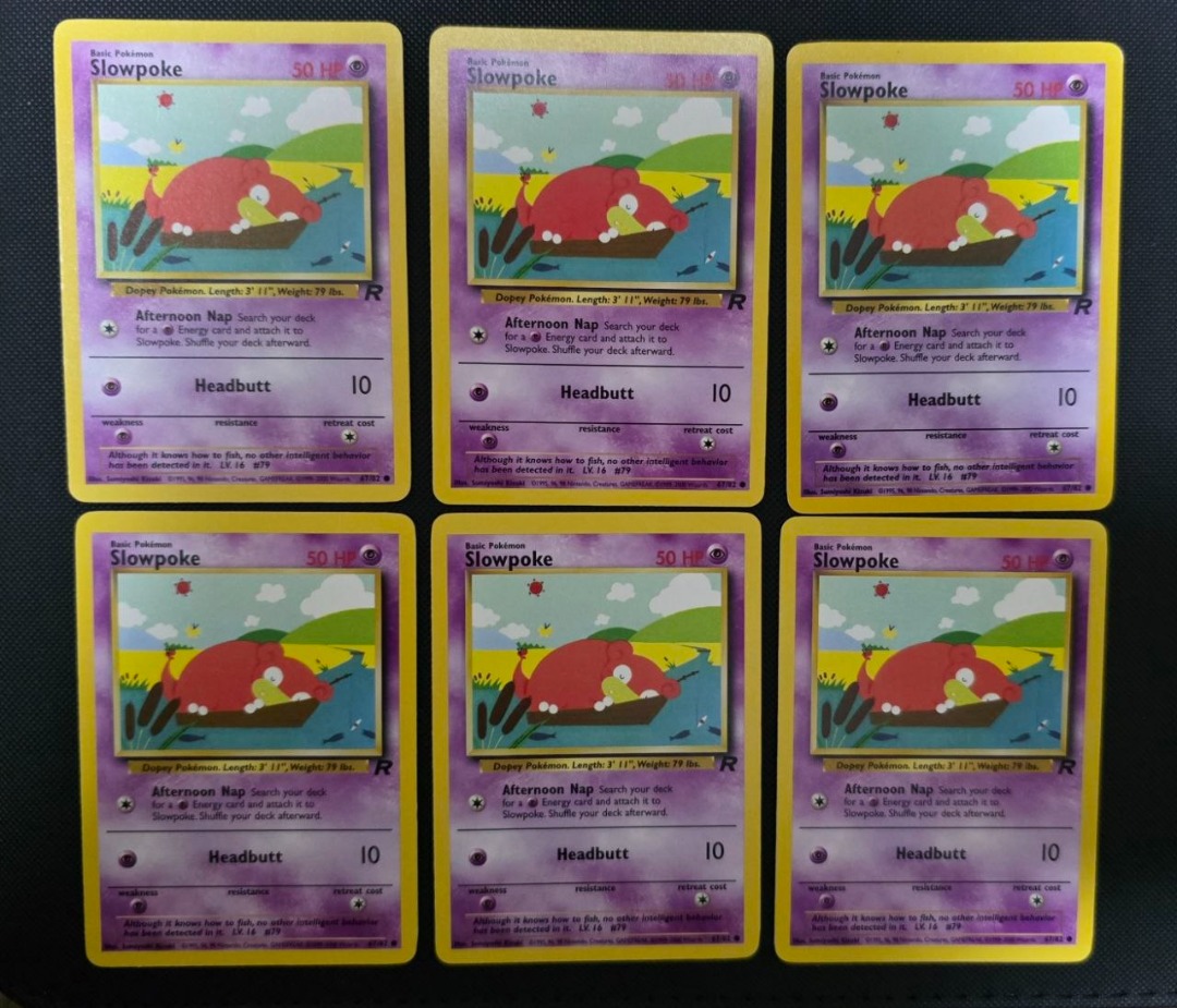 [Vintage Bundle] Slowpoke #67 - Pokemon Team Rocket (2000) - MP [See ...