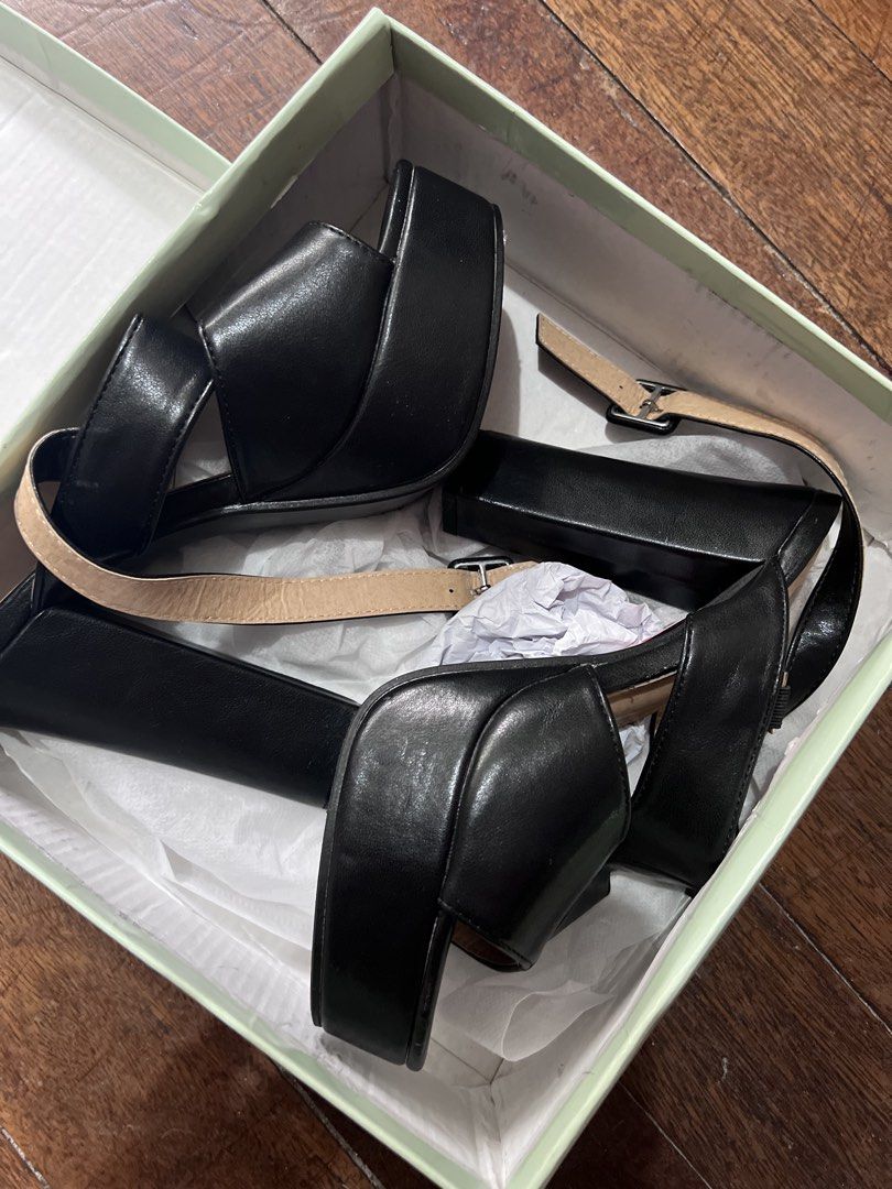 Wedge Heels (Category: Heels) located in Quezon City. Submitted by nathaliajo18000 (Listing ID 1447726159, Image 2). Description: 4 inches heels Size 38 euro, women's 7 Used once for an event. .
