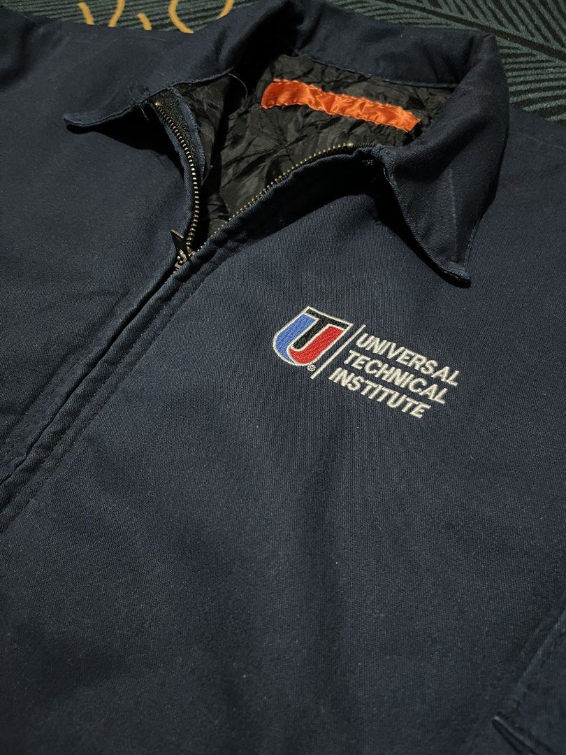 Work Jacket (Category: Coats, Jackets and Outerwear) located in Baguio. Submitted by hustleeciti (Listing ID 1447723880, Image 2). Description: - Brand: Red Kap - Type: Work Jacket - Size: L 29x23 - Features: Quilted orange lining inside, embroidered logo - Condition: Good as new 1k only +sf.