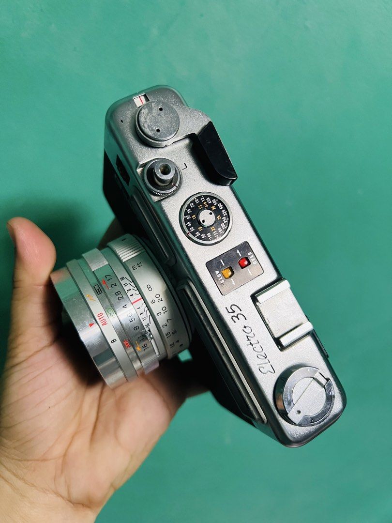 Yashica Electro 35 rangefinder film camera, AS IS / untested (Category: Cameras) located in Malolos. Submitted by afford.japan (Listing ID 1447811519, Image 3). Description: Japan Surplus AS IS UNTESTED.