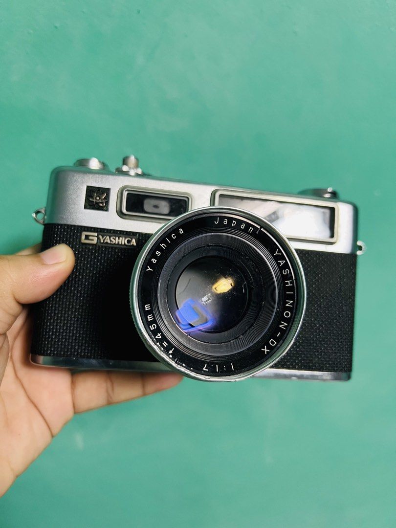 Yashica Electro 35 rangefinder film camera, AS IS / untested (Category: Cameras) located in Malolos. Submitted by afford.japan (Listing ID 1447811519, Image 1). Description: Japan Surplus AS IS UNTESTED.