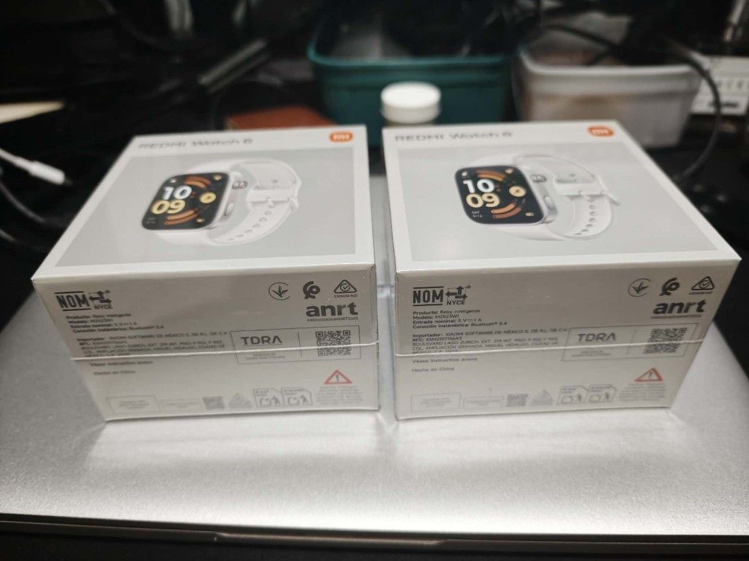 2x Redmi Watch 6 Smartwatch (Category: Wearables & Smart Watches) located in Paranaque City. Submitted by hazee21 (Listing ID 1448059845, Image 2). Description: - Brand new Redmi Watch 6 smartwatches (2 units available) - Color: Silver Grey - Condition: Sealed in original boxes Rfs: included in phone purchase..