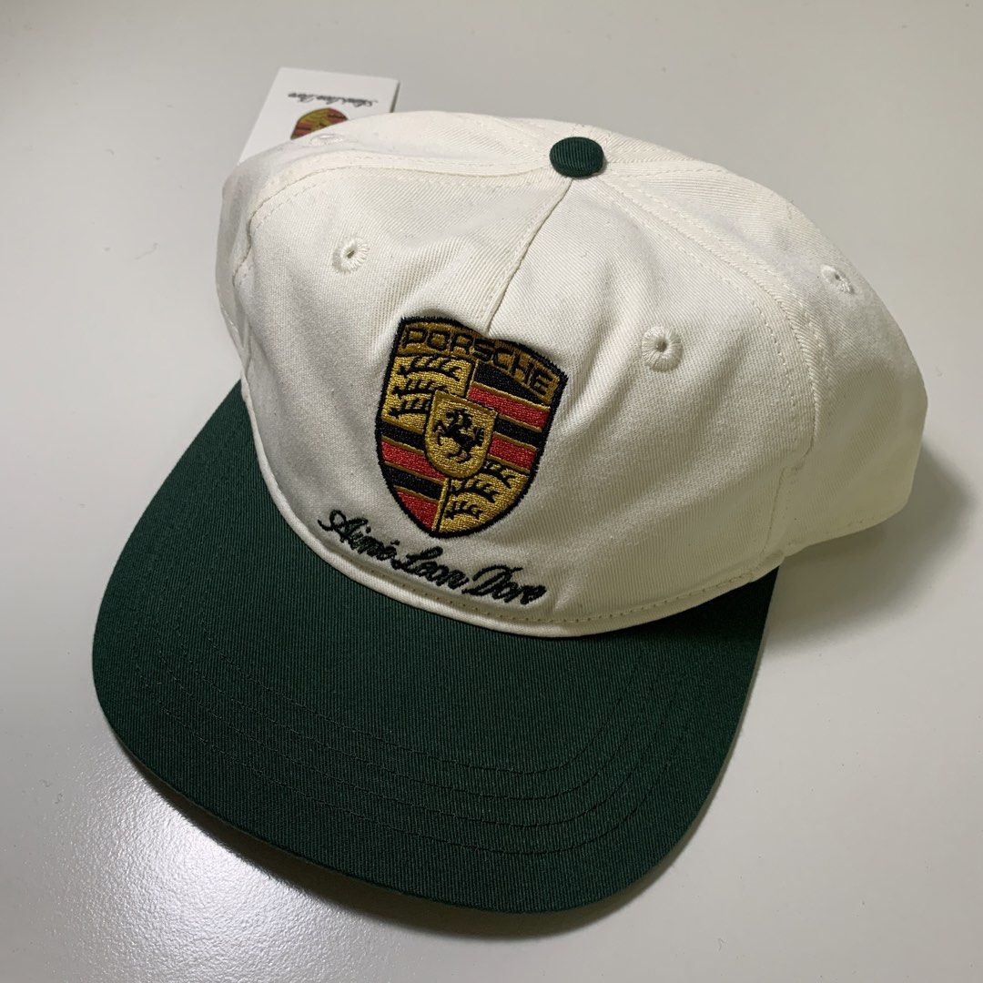 Aime Leon Dore x Porsche hat (Category: Caps & Hats) located in Pasig City. Submitted by paymelikelandlord (Listing ID 1448058763, Image 2). Description: Aime Leon Dore Porsche colorblock Logo hat We Pristine colorblock colorway hat Size adjustable Unstructured hat Brand new & Authentic ALD X PORSCHE GREEN WHITE COLOR WAY NEW & AUTHENTIC Price 4600 shipped 🚚 Negotiable make better offer Dm me for more details 📥📥📥 Quezon City area Meetup Doobi