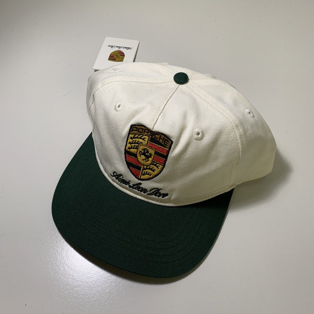 Aime Leon Dore x Porsche hat (Category: Caps & Hats) located in Pasig City. Submitted by paymelikelandlord (Listing ID 1448058763, Image 1). Description: Aime Leon Dore Porsche colorblock Logo hat We Pristine colorblock colorway hat Size adjustable Unstructured hat Brand new & Authentic ALD X PORSCHE GREEN WHITE COLOR WAY NEW & AUTHENTIC Price 4600 shipped 🚚 Negotiable make better offer Dm me for more details 📥📥📥 Quezon City area Meetup Doobi