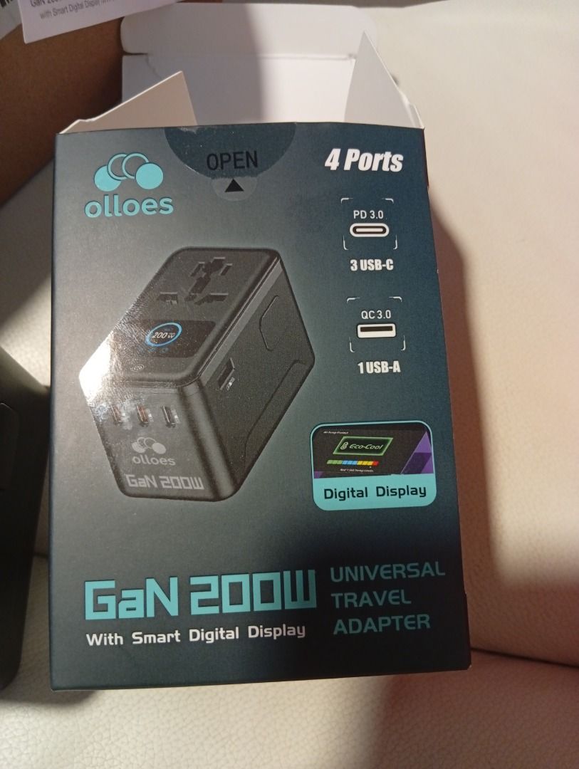 All-in-One Global Travel Adapter (EU/UK/US/AUS)