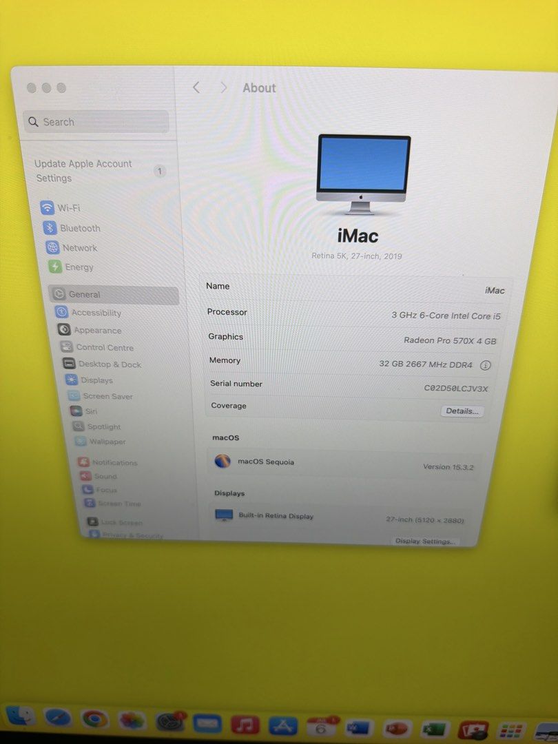 Apple iMac Retina 5K, 27-inch, 2019