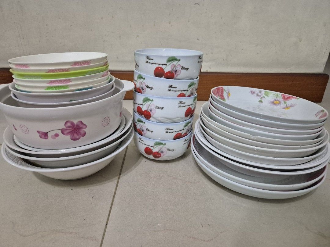 Assorted Bowls and Plates
