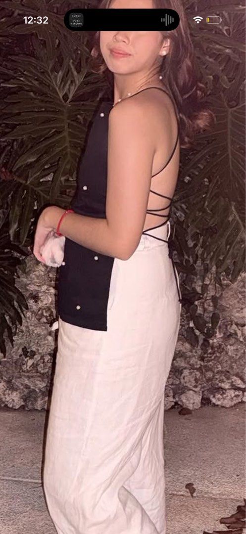 Ava the brand pearl top (Category: Sleeveless) located in Davao. Submitted by declutterbycenc (Listing ID 1447919352, Image 2). Description: .