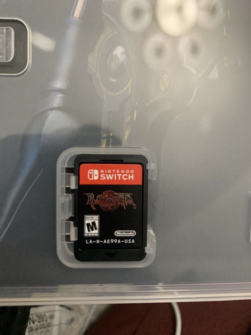 Bayonetta Nintendo Switch Game Physical copy (Category: Nintendo) located in Cavite. Submitted by yssabelau01406 (Listing ID 1448010879, Image 2). Description: - Bayonetta game for Nintendo Switch - Includes game cartridge and original case - Case is also in good shape - Negotiable.