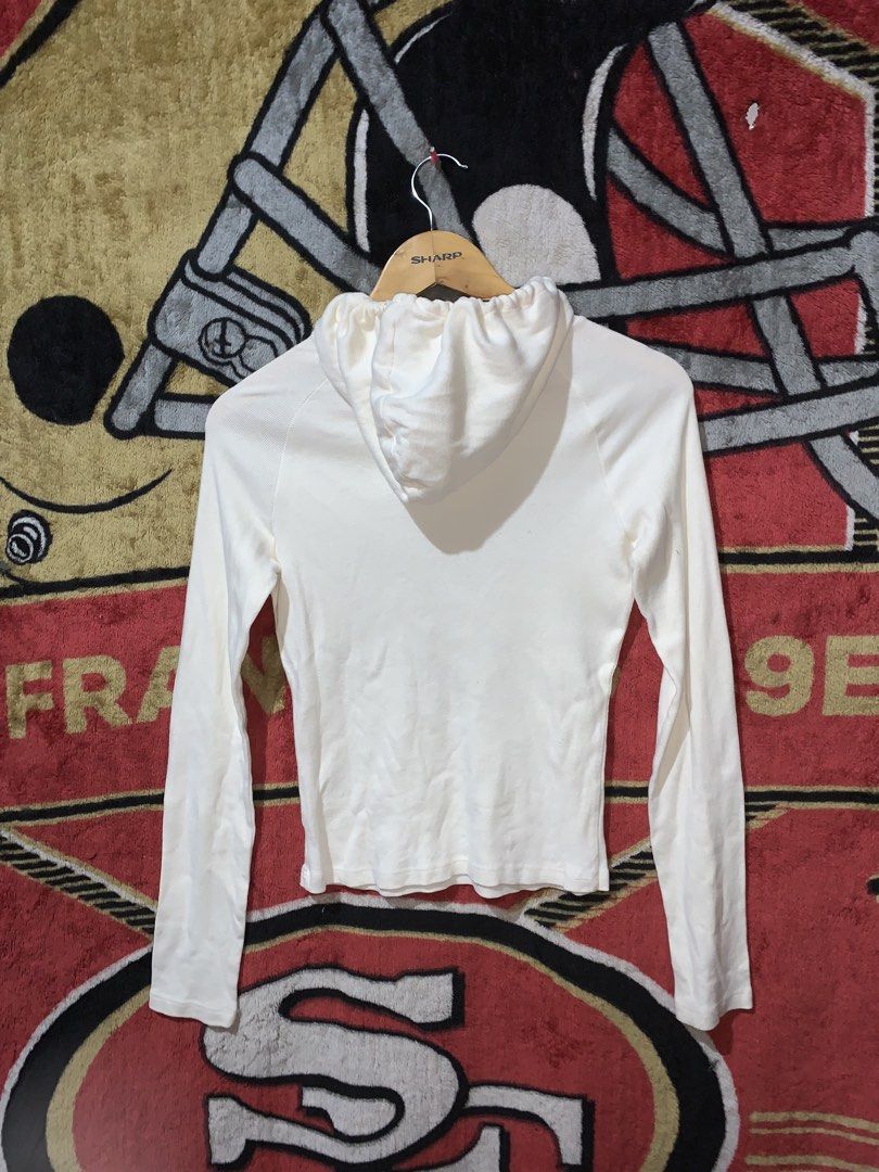 BEBE Y2k HOOD JACKET (Category: Longsleeves) located in Tayug. Submitted by cvcthrift (Listing ID 1448056931, Image 2). Description: 17/22 STRETCHABLE NO ISSUE EXCELLENT CR-9.5/10 .