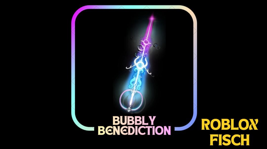 Bubbly Benediction | Roblox Fisch (Category: Others) located in Marikina City. Submitted by vividly3 (Listing ID 1447968214, Image 1). Description: Roblox Fisch - Bubbly Benediction (Requium Rod Skin): 350php High Value Rod (A Tier) Bubbly Benediction is a Limited Rod Skin in Fisch, that could be purchased from the shop for The icon for (Robux 1499) payment method: gcash only Process of payment: Level 15 required in order to received fish after p