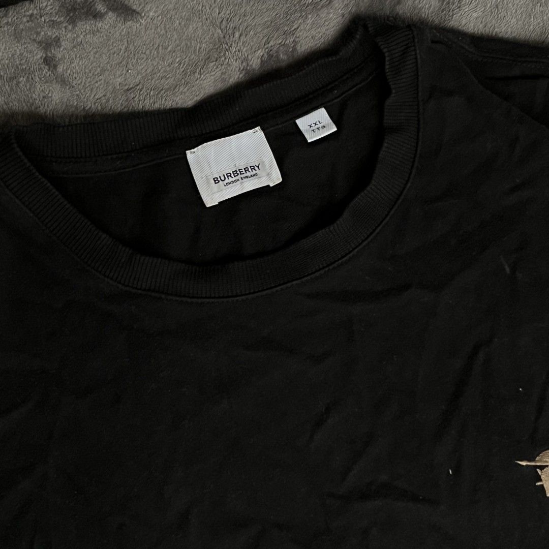 Burberry Embroidery (authentic) (Category: Tshirts & Polo Shirts ) located in Cabiao. Submitted by aeclark (Listing ID 1448071741, Image 2). Description: Size XXL Excellent Condition No flaws 10/10 color rateeee need wash only authentic!.
