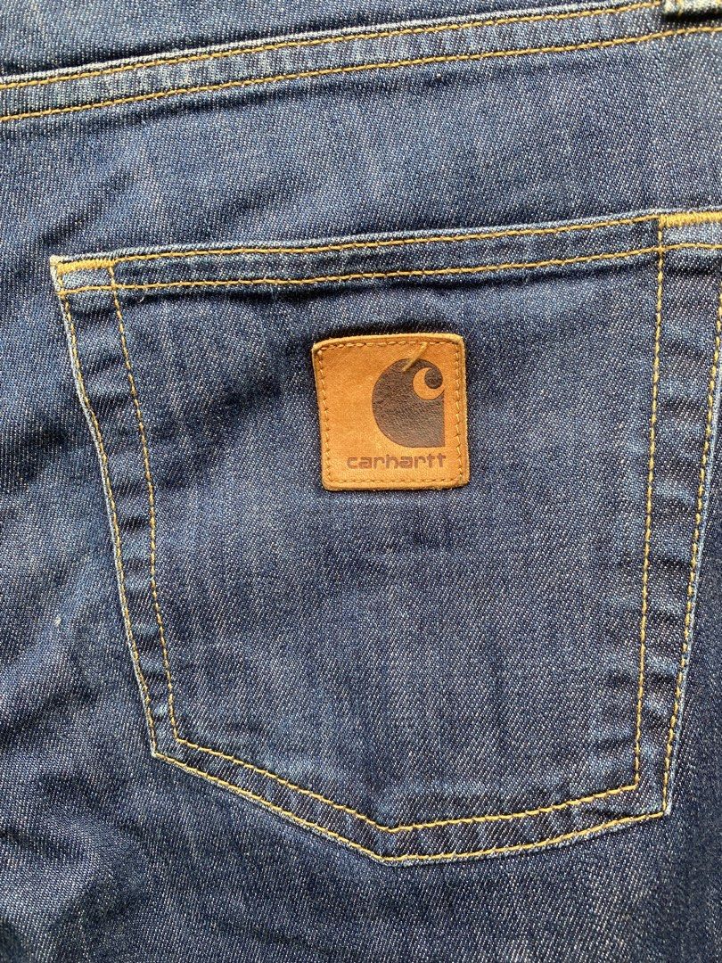 Carhartt Rebel Pants - Blue (Category: Jeans) located in San Jose del Monte. Submitted by gigjhoe (Listing ID 1447977856, Image 3). Description: W-32” L-40” Rise-12.5” Leg hole-6”.