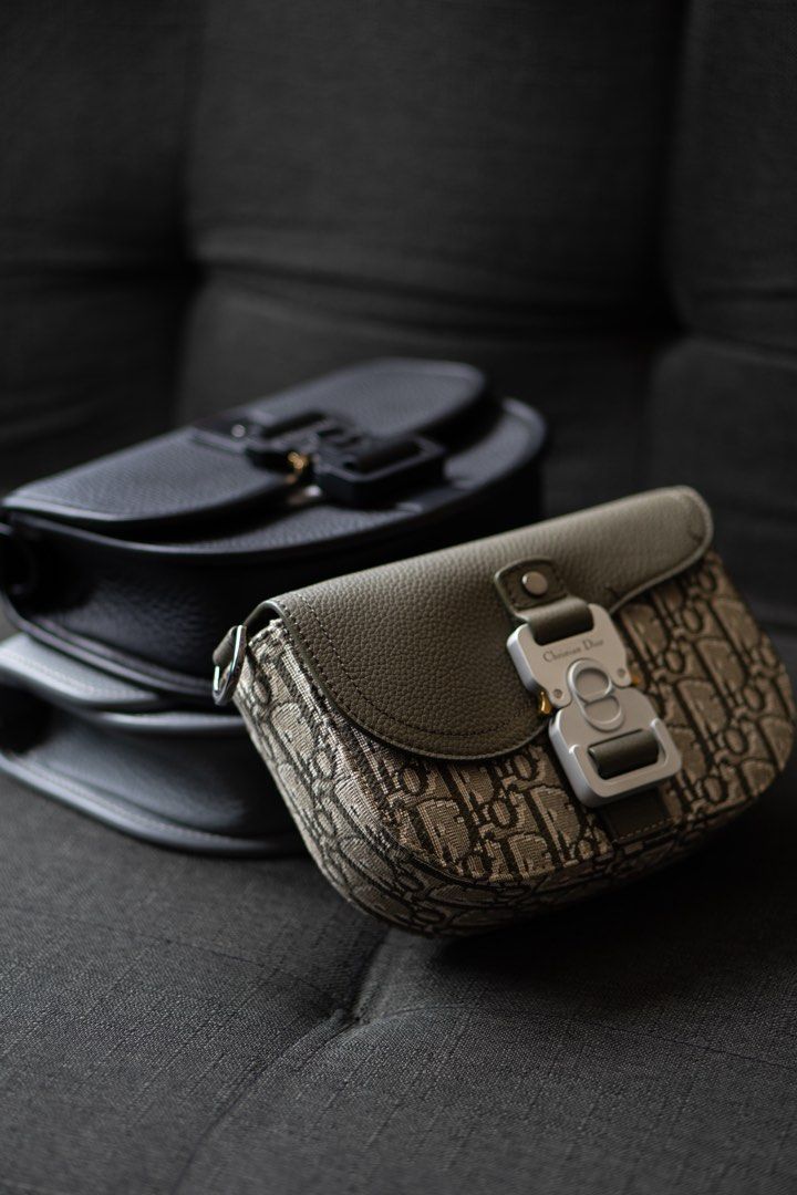 Christian Dior Mini Gallop Bag (Category: Luxury Bags & Wallets) located in Pasay City. Submitted by thewavyond (Listing ID 1447959551, Image 2). Description: 𝗗𝗜𝟬𝗥 𝗕𝗘𝗟𝗢𝗪 𝗥𝗘𝗧𝗔𝗜𝗟 Mini Saddle Messenger Bag Green Mini Gallop Bag Grained Grey Mini Gallop Bag Grained Black All Brandnew with Dustbag & Card P90,000 Only (P150K Retail) .