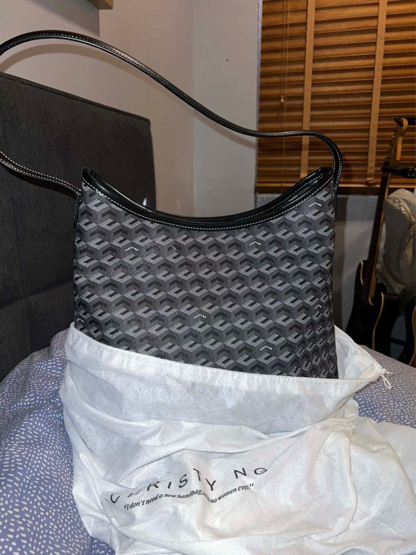 Christy Ng Alesso Medium Black bag (Category: Shoulder Bags) located in Cagayan de Oro. Submitted by wearmeagain_mk (Listing ID 1447892107, Image 1). Description: NO FLAWS RFS - NOT MY TYPE ORIGINAL BOUGHT IN MALAYSIA.
