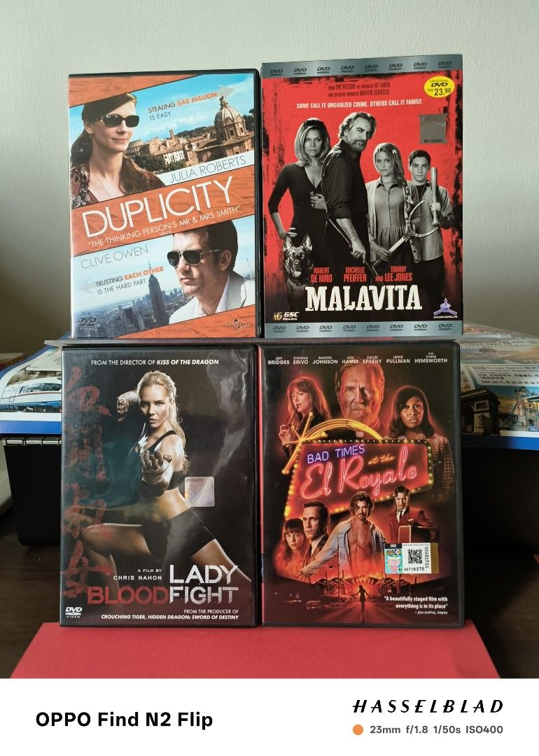Collection of 20 DVD Movies - Various Genres (Category: CDs & DVDs) located in Subang Jaya. Submitted by sunnieskky (Listing ID 1447912010, Image 2). Description: - Collection of 22 DVD movies - Genres include action, thriller, drama, and family films - Perfect for your next movie night - All discs are in their original cases - Some cases may show minor signs of wear (please check photos) - Full list of titles available in the photos - Great valu