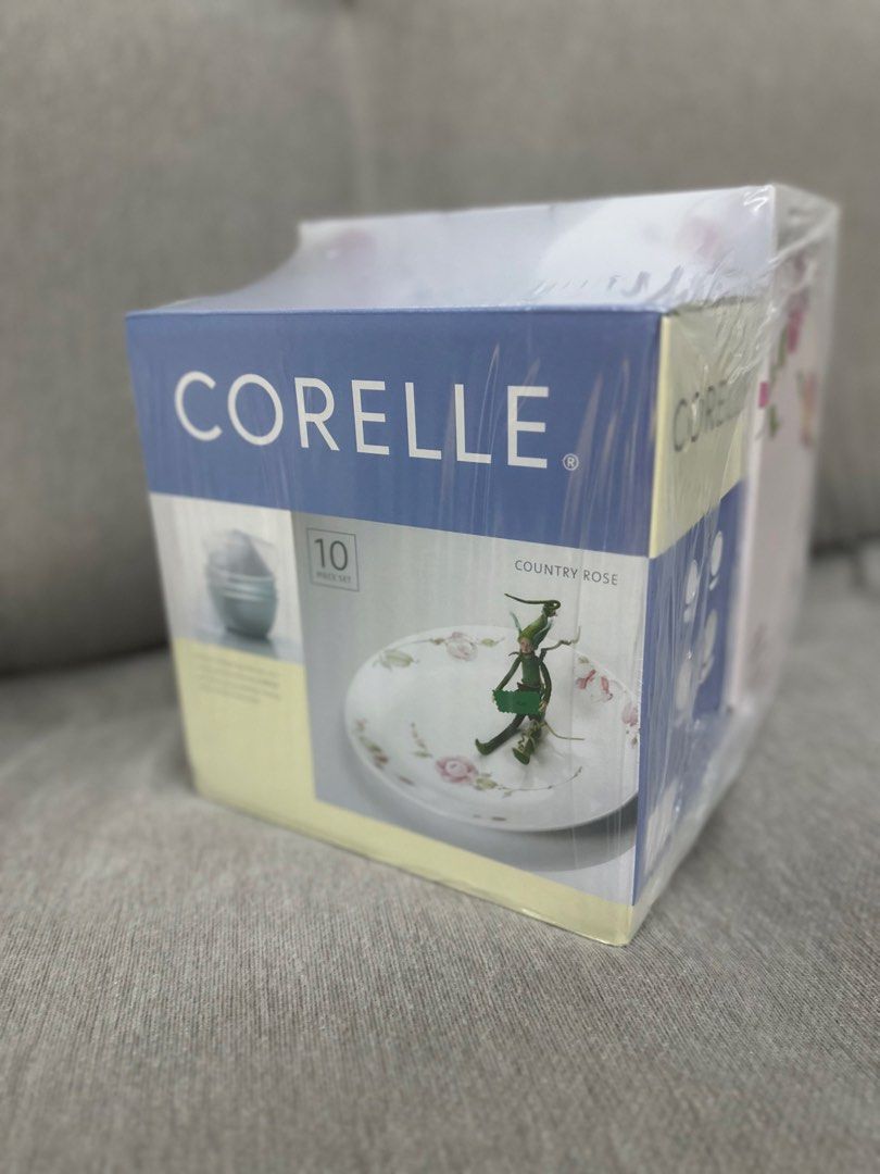 Corelle Country Rose Dinnerware Set & Pitcher