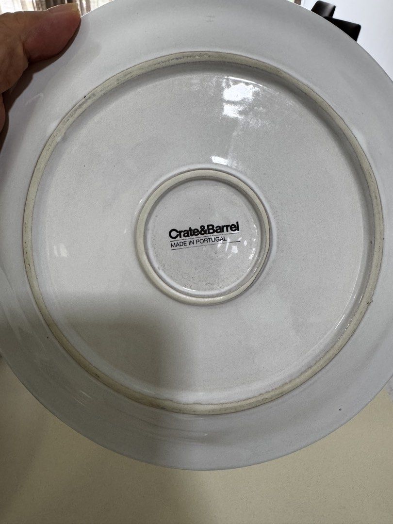 Crate & Barrel White Dinner Plates Set501709484726036482