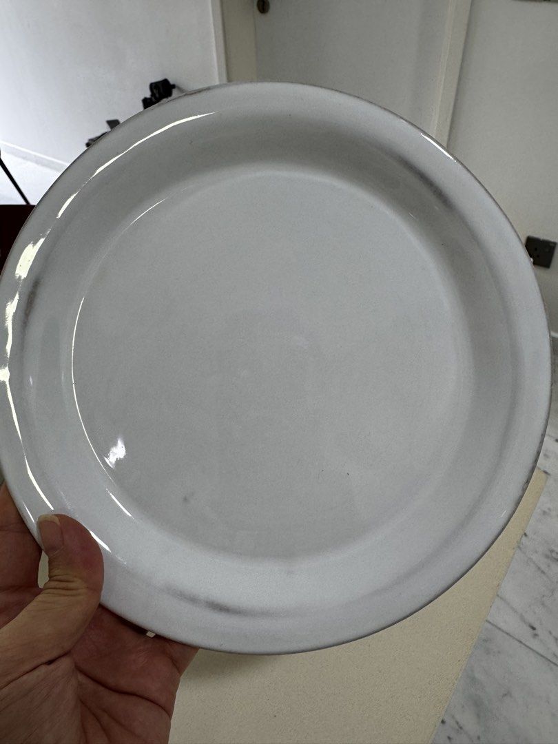 Crate & Barrel White Dinner Plates Set501709484726036481