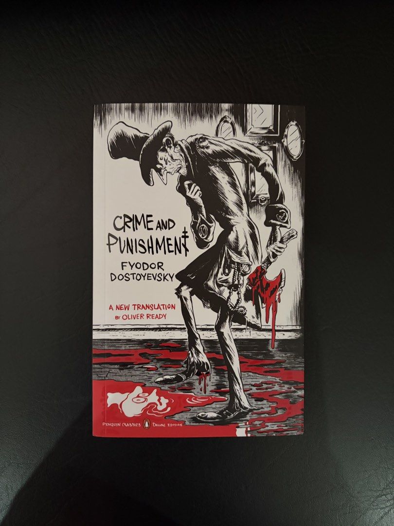 Crime and Punishment Deluxe Ed (Category: Storybooks) located in Batangas. Submitted by avemc30 (Listing ID 1447899189, Image 1). Description: Brand new, no flaws. Authentic. 🖤 RFS: decluttering 📍Batangas City.
