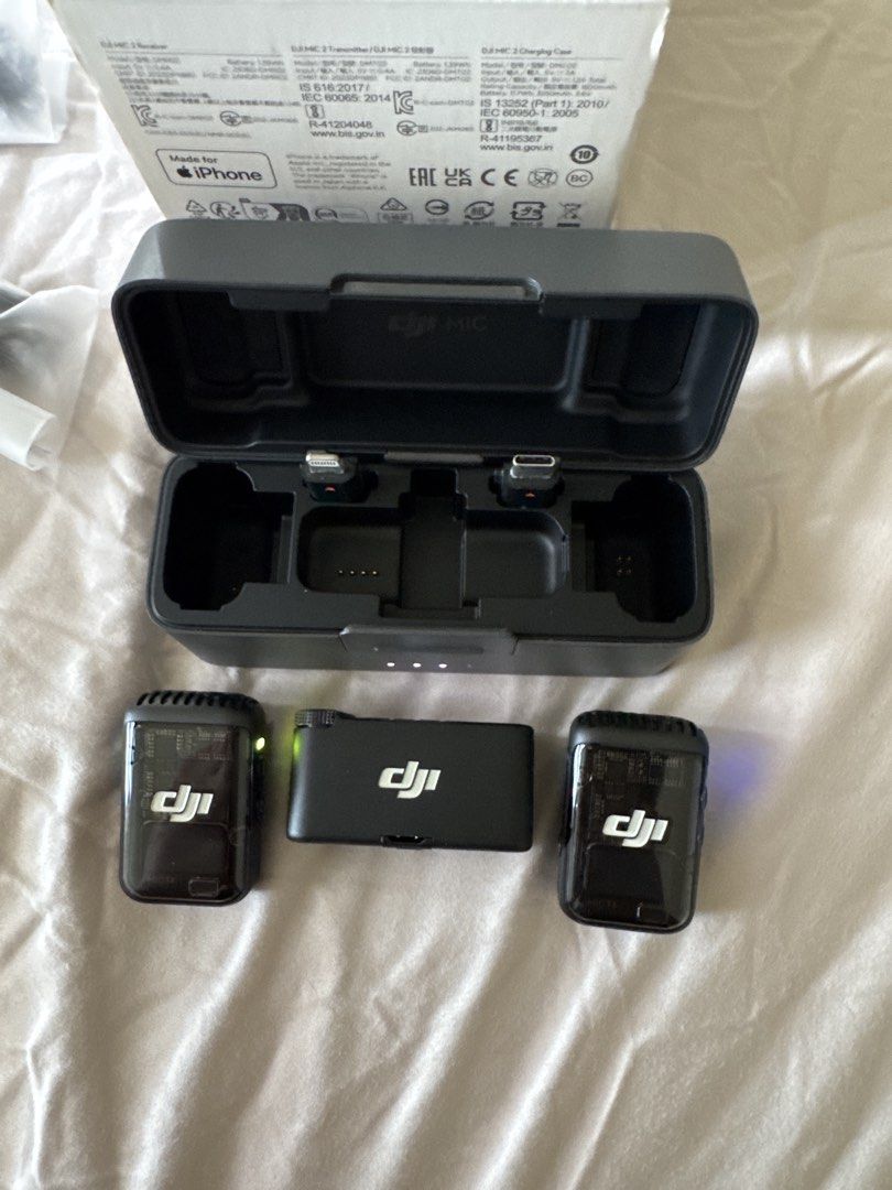 Full Kit DJI Mic 2 Wireless Microphone System502016954692413442