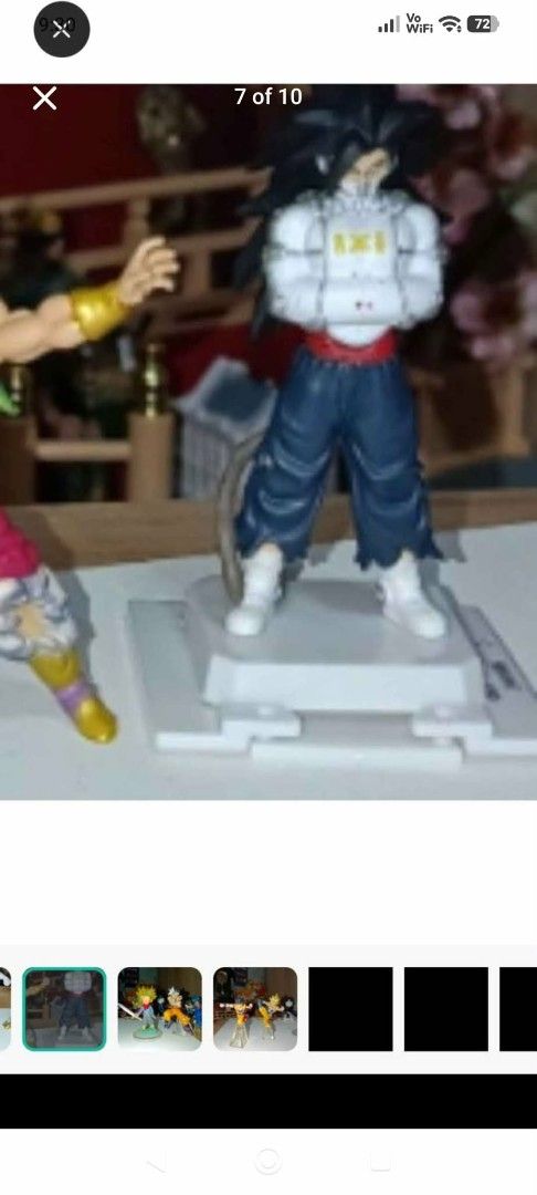 Dragon Ball Z Action Figures Collection (Category: Figurines & Statues) located in Manila. Submitted by wisehorse_ce5274 (Listing ID 1447891645, Image 2). Description: - Collection of Dragon Ball Z action figures - Includes popular characters like Goku, Vegeta, Trunks, and Jiren - Some figures come with display stands - Ideal for any Dragon Ball Z enthusiast.