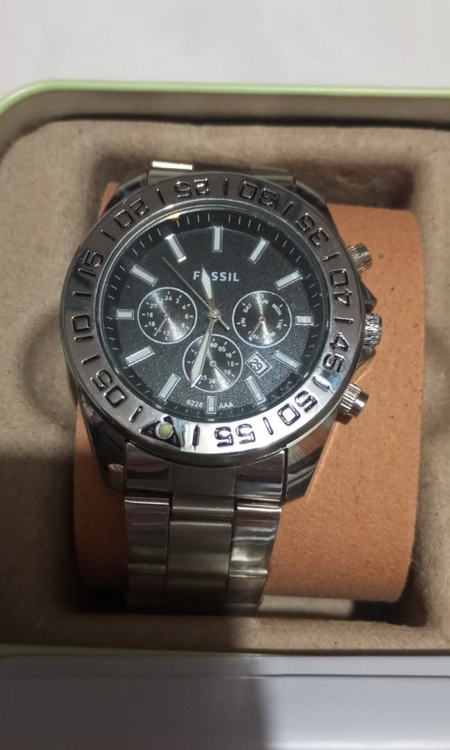 Fossil Men's Watch (Category: Men's Watches) located in Kawit. Submitted by jaz4u_23 (Listing ID 1448042754, Image 2). Description: Japan Movement Fossil Watch Quartz with box PM me for details.