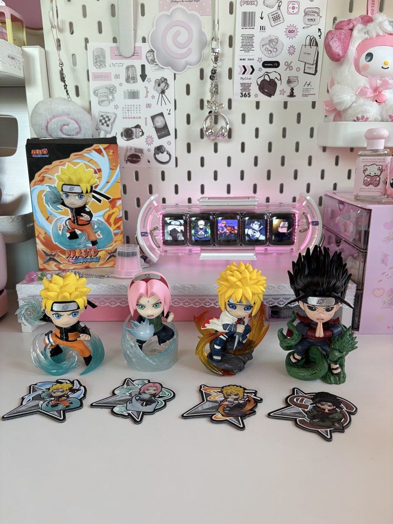 Funism Naruto Shippuden Great Ninja War Blindbox Series (Category: Designer & Blind Box Toys) located in Paranaque City. Submitted by emmawtj (Listing ID 1447921422, Image 2). Description: Available Naruto Minato Sakura Hashirama Opened but With original packaging and magnet.