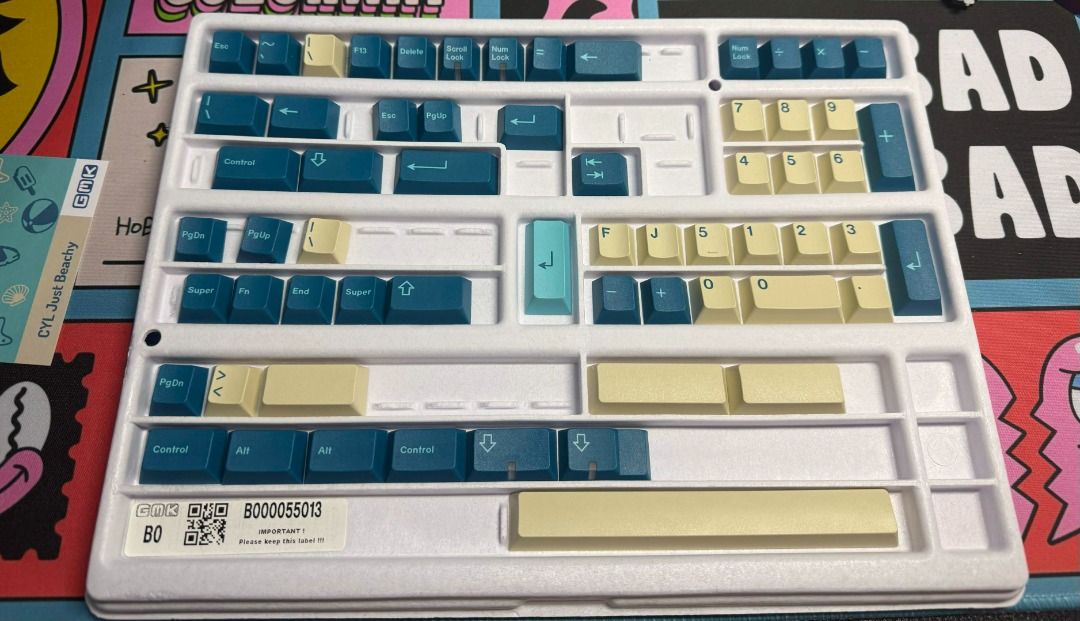GMK Just Beachy Grand Base Kit502318074472048641