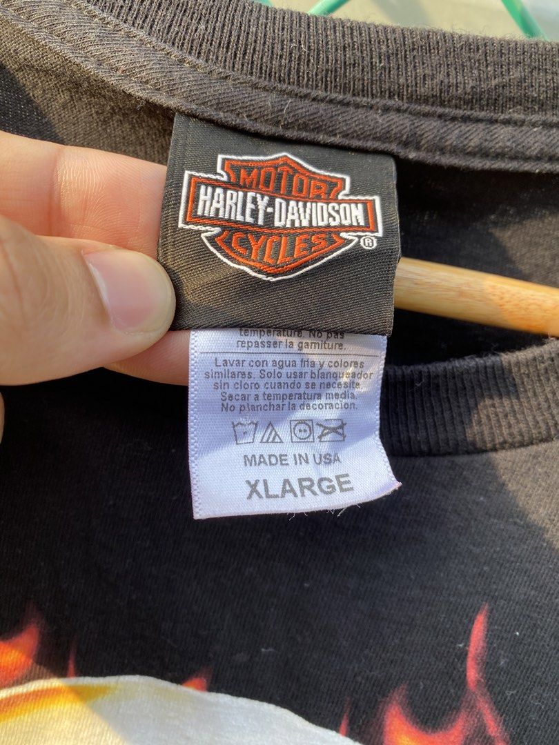 Harley davidson (Category: Tshirts & Polo Shirts) located in Kuala Langat. Submitted by anjongkarela (Listing ID 1448045414, Image 3). Description: Size xl Pit24/labuh30 Condition like new.